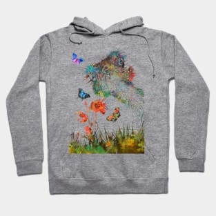 Ostrich peeking Hoodie